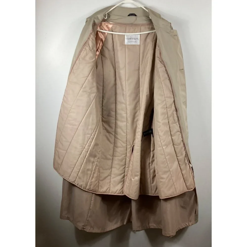 Mens Royal Knight Thermolite All Weather Trench Coat 44 Reg Like‎ New